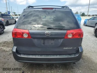 2008 Toyota Sienna CE with VIN 5TDZK23C58S120677, listed as a Copart auction lot 52932815 with 202,453 mi miles and Salvage Title. Bid and sale history available at carsss.com. Image 6.
