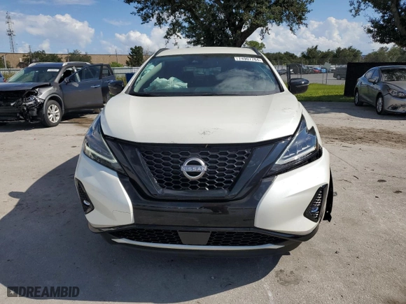 2024 Nissan Murano SV with VIN 5N1AZ2BJ9RC105476, listed as a Copart auction lot 74907784 with 524 mi miles and Salvage Title. Bid and sale history available at carsss.com. Image 5.