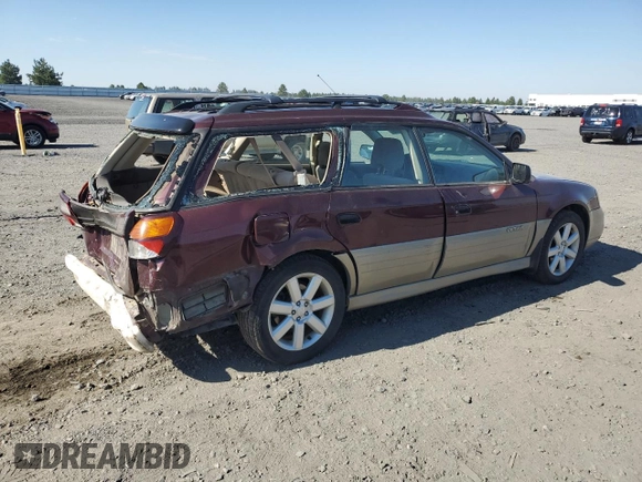 2001 Subaru Legacy Outback with VIN 4S3BH675717608564, listed as a Copart auction lot 65392465 with 232,264 mi miles and Salvage title. Bid and sale history available at DreamBid. Image 3.