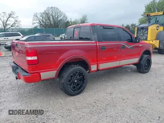 2004 Ford F-150 XLT with VIN 1FTPW14524KD24182, listed as a IAAI auction lot 41947152 with 163,920 mi miles. Bid and sale history available at carsss.com. Image 4.