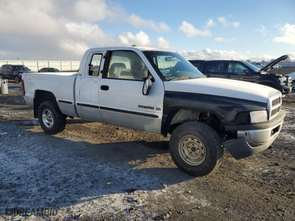 1998 Dodge Ram 1500 with VIN 3B7HF13Z1WG235500, listed as a Copart auction lot 89328325 with 173,501 mi miles and Salvage Title. Bid and sale history available at carsss.com. Image 4.
