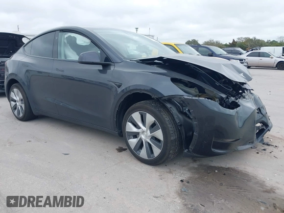 2024 Tesla Model Y with VIN 7SAYGDED3RF002246, listed as a IAAI auction lot 41566184 with 10,316 mi miles and . Bid and sale history available at DreamBid. Image 1.