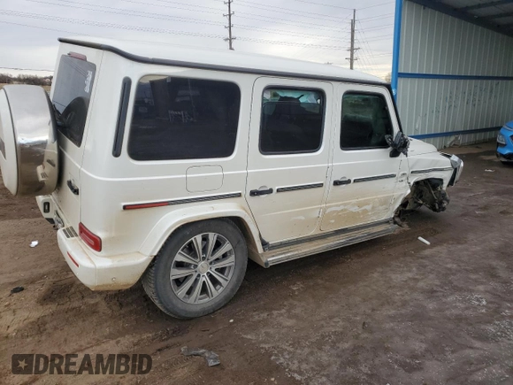 2020 Mercedes-Benz G 550 z VIN WDCYC6BJ1LX336006, wystawiony jako Copart lot #85804924 z przebiegiem Nie podano mil oraz Szkody całkowita. Historia ofert i sprzedaży dostępna na DreamBid. Obrazek 3.