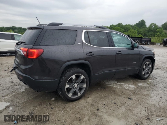 2017 GMC Acadia SLT z VIN 1GKKNNLS6HZ254019, wystawiony jako Copart lot #57449415 z przebiegiem 124 442 mil mil oraz Szkoda całkowita • Salvage title. Historia ofert i sprzedaży dostępna na DreamBid. Obrazek 3.
