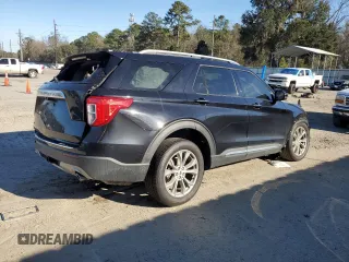 2021 Ford Explorer Limited with VIN 1FMSK7FH7MGC14517, listed as a Copart auction lot 45730845 with 44,469 mi miles and Salvage Title. Bid and sale history available at carsss.com. Image 3.