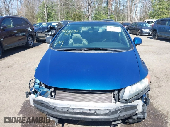 2012 Honda Civic Cpe EX with VIN 2HGFG3B83CH540485, listed as a IAAI auction lot 41813232 with 212,901 mi miles. Bid and sale history available at carsss.com. Image 13.