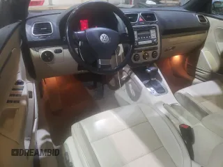 2007 Volkswagen Eos 2.0T with VIN WVWBA71F47V044596, listed as a Copart auction lot 48430555 with 88,401 mi miles and Salvage Title. Bid and sale history available at DreamBid. Image 8.