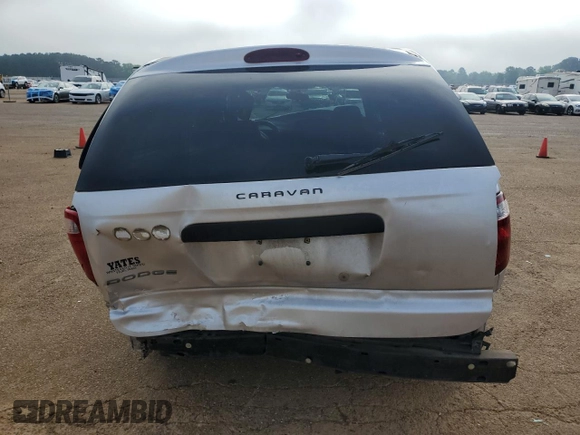 2005 Dodge Caravan SE with VIN 1D4GP24R15B324703, listed as a Copart auction lot 54073605 with Not Provided miles and Salvage Title. Bid and sale history available at carsss.com. Image 6.