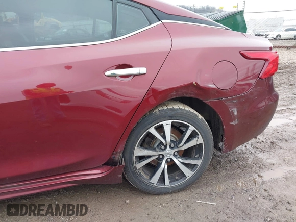 2017 Nissan Maxima SV with VIN 1N4AA6AP9HC372792, listed as a IAAI auction lot 41953278 with 112,250 mi miles and . Bid and sale history available at DreamBid. Image 6.
