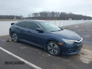 2018 Honda Civic EX-L with VIN JHMFC1F75JX001129, listed as a IAAI auction lot 41126728 with 66,532 mi miles and . Bid and sale history available at DreamBid. Image 1.