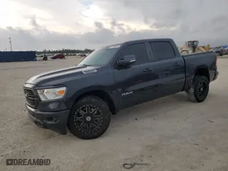 2019 Ram 1500 Big Horn/Lone Star with VIN 1C6SRFFT2KN782429, listed as a Copart auction lot 48110275 with 56,978 mi miles and Salvage Title. Bid and sale history available at carsss.com. Image 1.