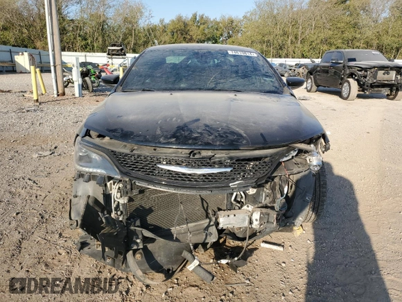 2016 Chrysler 200 S with VIN 1C3CCCBG1GN146800, listed as a Copart auction lot 74619814 with 100,454 mi miles and Salvage Title. Bid and sale history available at carsss.com. Image 5.
