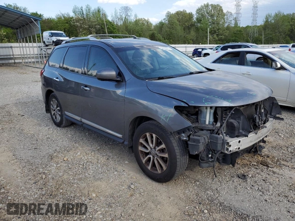 2015 Nissan Pathfinder SL z VIN 5N1AR2MN4FC702143, wystawiony jako Copart lot #52563575 z przebiegiem 175 301 mil mil oraz Czysty tytuł • Clean title. Historia ofert i sprzedaży dostępna na DreamBid. Obrazek 4.