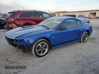 2004 Ford Mustang Premium Mach 1 with VIN 1FAFP42R14F206638, listed as a Copart auction lot 84459824 with 86,199 mi miles and Salvage title. Bid and sale history available at DreamBid. Image 1.