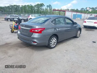2018 Nissan Sentra SV with VIN 3N1AB7AP1JL635805, listed as a IAAI auction lot 42133147 with 140,500 mi miles. Bid and sale history available at carsss.com. Image 4.