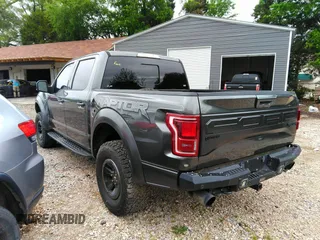 2017 Ford F-150 Raptor with VIN 1FTFW1RG8HFA31164, listed as a IAAI auction lot 42125542 with 164,745 mi miles and . Bid and sale history available at carsss.com. Image 3.