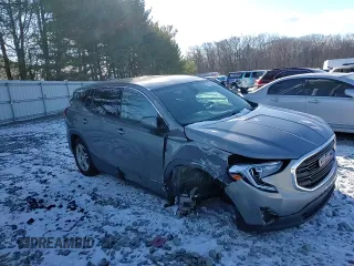 2020 GMC Terrain SLE z VIN 3GKALMEV4LL215707, wystawiony jako Copart lot #41375365 z przebiegiem 39 396 mil mil oraz Szkoda całkowita • Salvage title. Historia ofert i sprzedaży dostępna na DreamBid. Obrazek 12.
