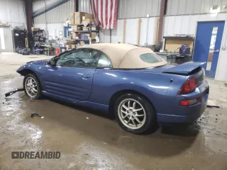 2002 Mitsubishi Eclipse GT with VIN 4A3AE85H02E088795, listed as a Copart auction lot 81313003 with 112,586 mi miles and Salvage Title. Bid and sale history available at carsss.com. Image 2.