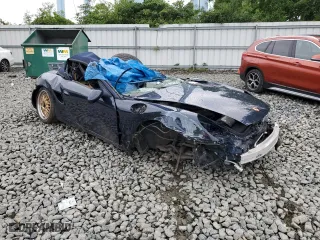 2000 Porsche Boxster S with VIN WP0CB2980YU660930, listed as a Copart auction lot 61270324 with 0 mi miles and Salvage Title. Bid and sale history available at carsss.com. Image 4.