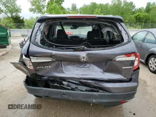 2021 Honda Pilot Special Edition with VIN 5FNYF5H25MB023088, listed as a Copart auction lot 55141015 with 66,163 mi miles and Salvage title. Bid and sale history available at DreamBid. Image 6.