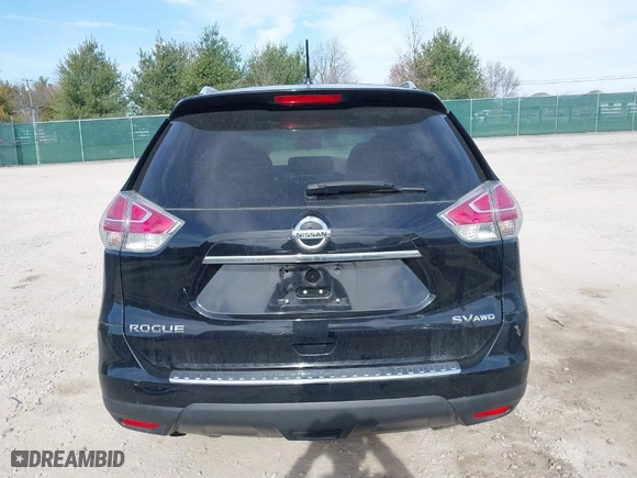 2015 Nissan Rogue SL with VIN 5N1AT2MV8FC869591, listed as a IAAI auction lot 41798440 with 99569 miles. Bid and sale history available at carsss.com. Image 17.