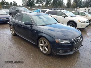 2012 Audi A4 2.0T Premium Plus with VIN WAUFFAFLXCA118729, listed as a IAAI auction lot 41954600 with 101,570 mi miles. Bid and sale history available at carsss.com. Image 1.