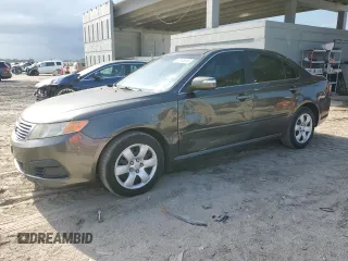 2009 Kia Optima LX z VIN KNAGE228095346061, wystawiony jako Copart lot #57145315 z przebiegiem 146 240 mil mil oraz Szkoda całkowita • Salvage title. Historia ofert i sprzedaży dostępna na DreamBid. Obrazek 1.