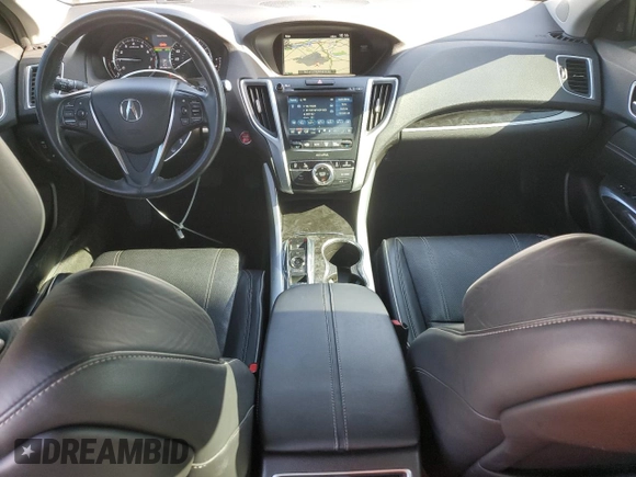 2018 Acura TLX w/Technology Pkg with VIN 19UUB2F59JA007083, listed as a Copart auction lot 48970135 with 91,784 mi miles and Salvage Title. Bid and sale history available at carsss.com. Image 8.
