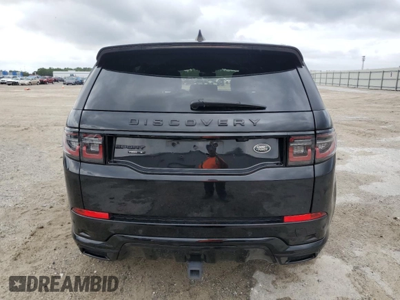 2020 Land Rover Discovery Sport S R-Dynamic with VIN SALCT2FX2LH840641, listed as a Copart auction lot 69928004 with 52,496 mi miles and Salvage Title. Bid and sale history available at carsss.com. Image 6.