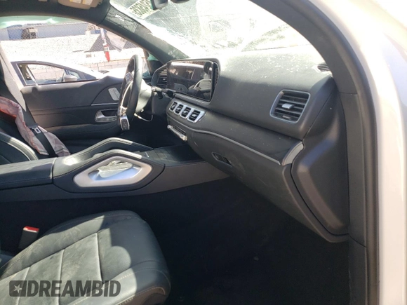 2023 Mercedes-Benz GLE 450 with VIN 4JGFB5KB7PA933099, listed as a Copart auction lot 45245835 with 28,455 mi miles and Salvage title. Bid and sale history available at DreamBid. Image 7.