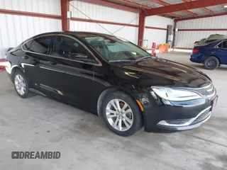 2015 Chrysler 200 Limited with VIN 1C3CCCAB9FN591600, listed as a IAAI auction lot 42047615 with 233,107 mi miles. Bid and sale history available at carsss.com. Image 1.