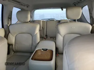 2014 Infiniti QX80 with VIN JN8AZ2NE1E9067174, listed as a Copart auction lot 43351525 with 115,255 mi miles and Salvage Title. Bid and sale history available at carsss.com. Image 10.