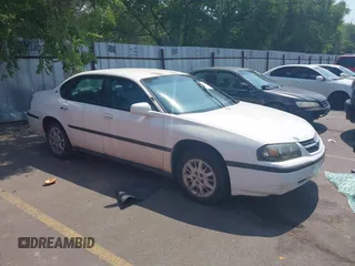 2002 Chevrolet Impala z VIN 2G1WF55K829226918, wystawiony jako IAAI lot #39909938 z przebiegiem 133 195 mil mil oraz . Historia ofert i sprzedaży dostępna na DreamBid. Obrazek 1.