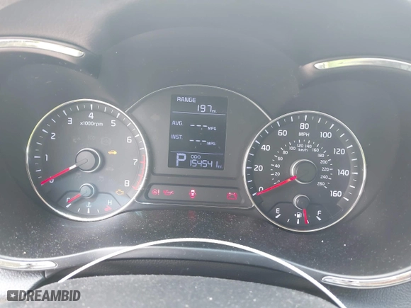 2014 Kia Forte LX with VIN KNAFK4A69E5248253, listed as a IAAI auction lot 42049489 with 154,541 mi miles. Bid and sale history available at carsss.com. Image 7.