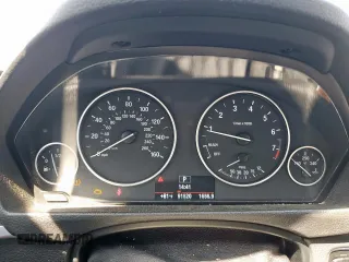 2015 BMW 3 Series 328i with VIN WBA3A5C56FF608316, listed as a Copart auction lot 53618575 with 91,520 mi miles and Salvage Title. Bid and sale history available at carsss.com. Image 9.