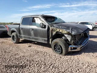 2020 Ford F-150 XL with VIN 1FTEW1C45LKD11649, listed as a Copart auction lot 44363805 with 81,106 mi miles and Salvage Title. Bid and sale history available at carsss.com. Image 4.