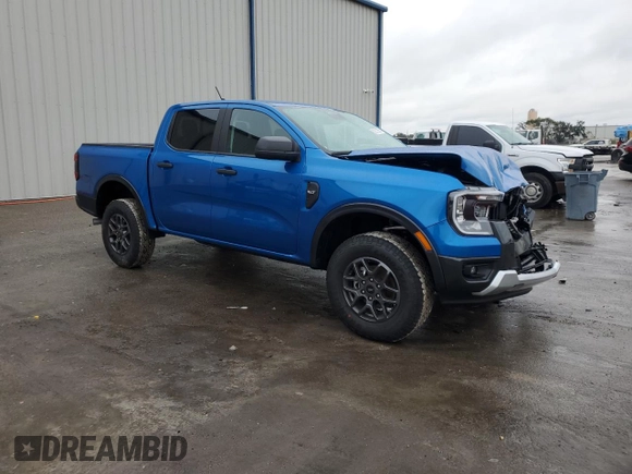 2024 Ford Ranger XLT с VIN 1FTER4GH4RLE59865, выставлен на аукционе Copart как лот 89270655 с пробегом 586 миль миль и Списание • Salvage title. История ставок и продаж доступна на DreamBid. Изображение 4.