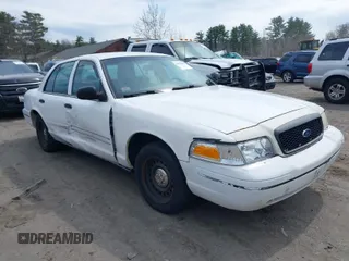 2000 Ford Crown Victoria Police Police Interceptor with VIN 2FAFP71W6YX169248, listed as a IAAI auction lot 41974053 with 230,658 mi miles. Bid and sale history available at carsss.com. Image 1.