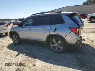 2021 Honda Passport Touring with VIN 5FNYF8H95MB014129, listed as a Copart auction lot 50105445 with 108,872 mi miles and Salvage Title. Bid and sale history available at carsss.com. Image 2.