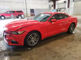 2016 Ford Mustang EcoBoost z VIN 1FA6P8TH3G5206566, wystawiony jako Copart lot #62368485 z przebiegiem 92 215 mil mil oraz Szkoda całkowita • Salvage title. Historia ofert i sprzedaży dostępna na DreamBid. Obrazek 1.
