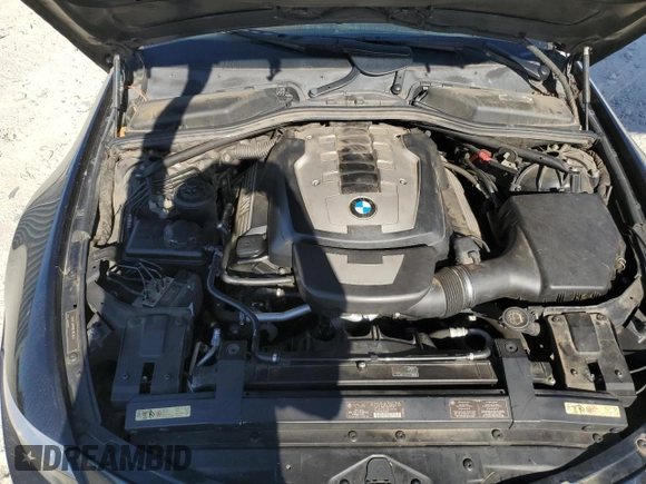 2008 BMW 6 Series 650i with VIN WBAEB53528CX62919, listed as a Copart auction lot 77254374 with 179,029 mi miles and Clean Title. Bid and sale history available at carsss.com. Image 11.