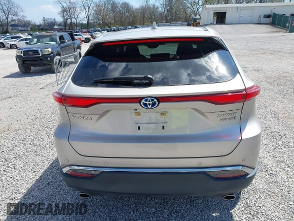 2021 Toyota Venza LE with VIN JTEAAAAH4MJ030822, listed as a IAAI auction lot 41864005 with 6,661 mi miles. Bid and sale history available at carsss.com. Image 16.