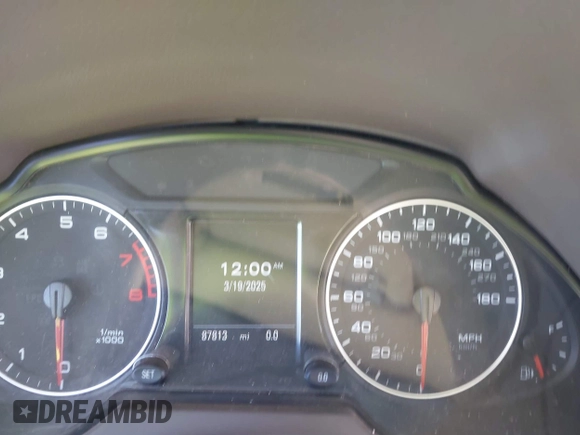 2012 Audi Q5 Premium Plus with VIN WA1LFAFP1CA016125, listed as a IAAI auction lot 41878527 with 87,813 mi miles and . Bid and sale history available at DreamBid. Image 7.