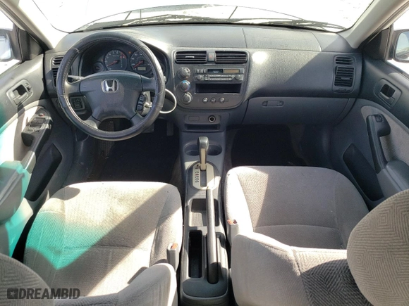 2001 Honda Civic LX with VIN 1HGES165X1L016068, listed as a Copart auction lot 47646545 with 227,257 mi miles and Salvage Title. Bid and sale history available at carsss.com. Image 8.