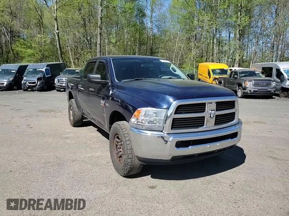 2012 Ram 2500 SLT with VIN 3C6TD5DT2CG320723, listed as a Copart auction lot 55232385 with 125,595 mi miles and Salvage title. Bid and sale history available at DreamBid. Image 13.