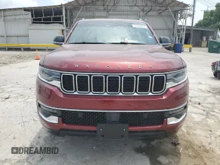 2023 Jeep Grand Wagoneer with VIN 1C4SJUAT0PS543448, listed as a Copart auction lot 55463895 with 34,664 mi miles and Salvage title. Bid and sale history available at DreamBid. Image 5.