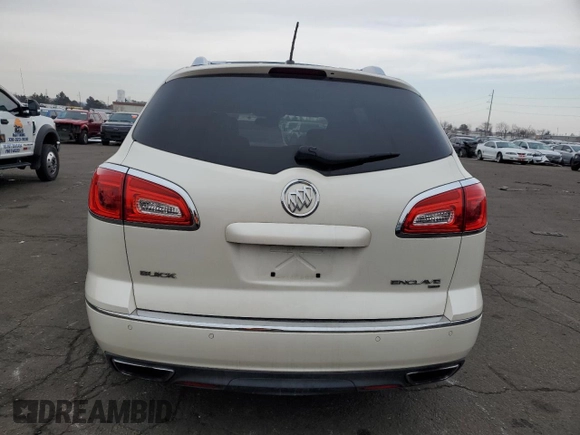 2014 Buick Enclave Premium with VIN 5GAKVCKD4EJ112251, listed as a Copart auction lot 45317405 with Not Provided miles and Salvage Title. Bid and sale history available at DreamBid. Image 6.