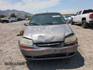 2006 Chevrolet Aveo LS with VIN KL1TD56666B540466, listed as a Copart auction lot 60418355 with 252,838 mi miles and Salvage title. Bid and sale history available at DreamBid. Image 5.