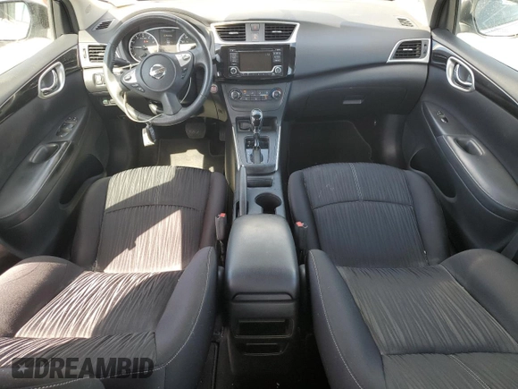 2017 Nissan Sentra SV with VIN 3N1AB7AP3HL719957, listed as a Copart auction lot 44334935 with 72,485 mi miles and Salvage Title. Bid and sale history available at carsss.com. Image 8.