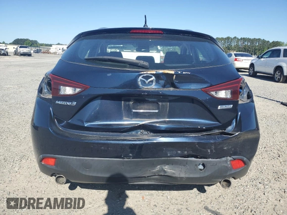 2014 Mazda 3 i Touring with VIN JM1BM1L76E1202936, listed as a Copart auction lot 53130455 with 115,531 mi miles and Salvage Title. Bid and sale history available at DreamBid. Image 6.